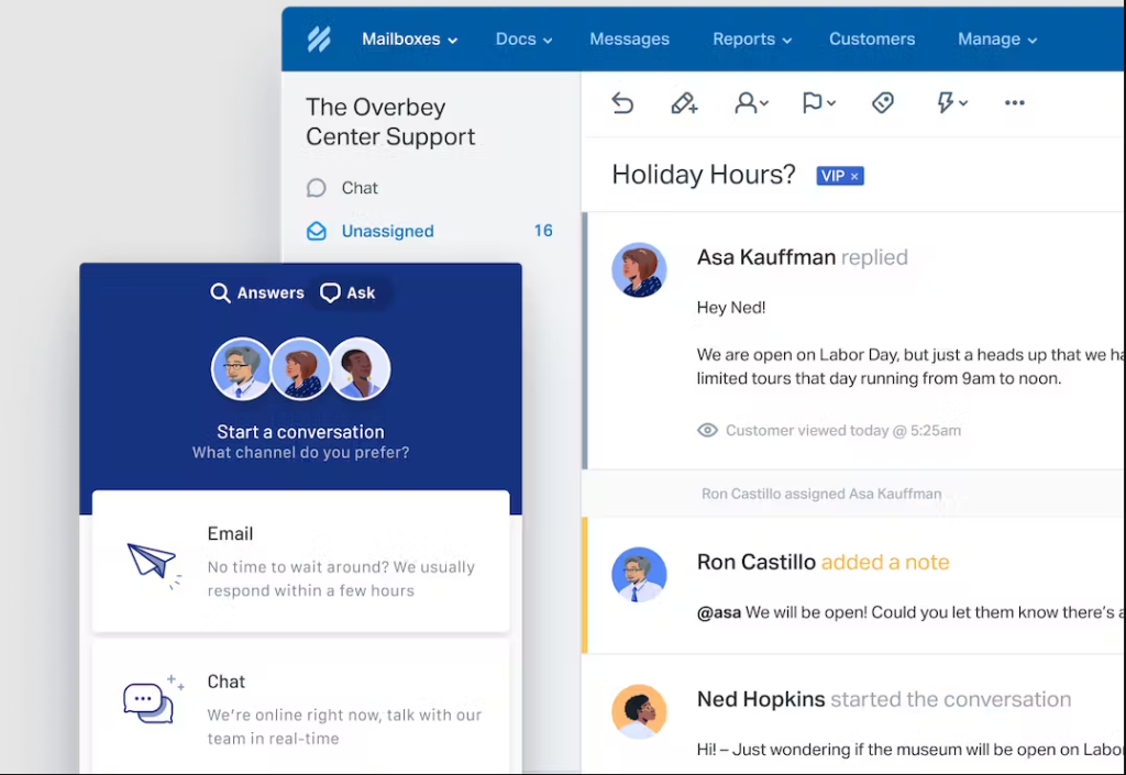 helpscout omnichannel support