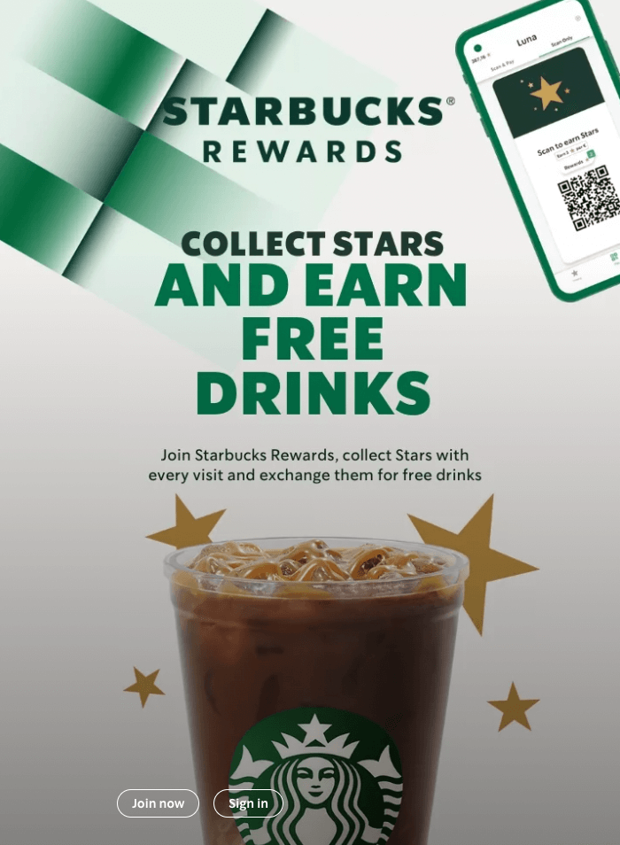 iced cofee in starbucks clear cup
