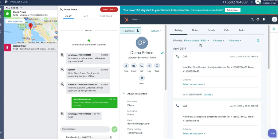 twilio dashboard
